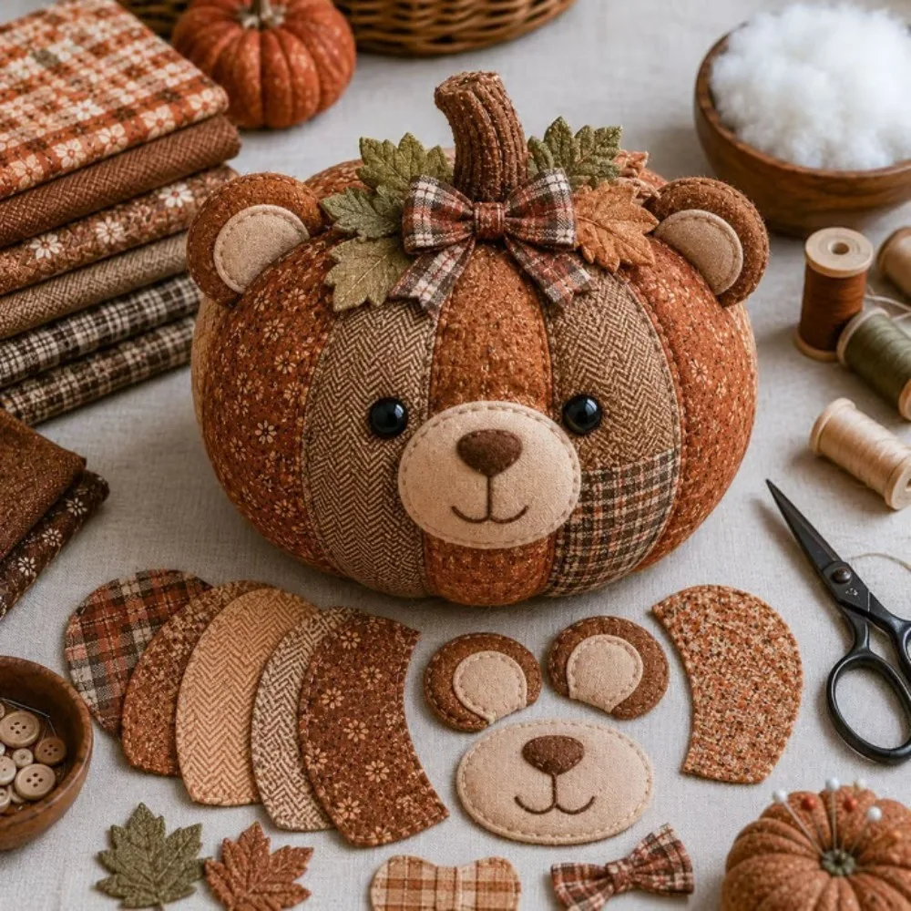 Sewing - Kit de tissu patchwork fantaisiste style