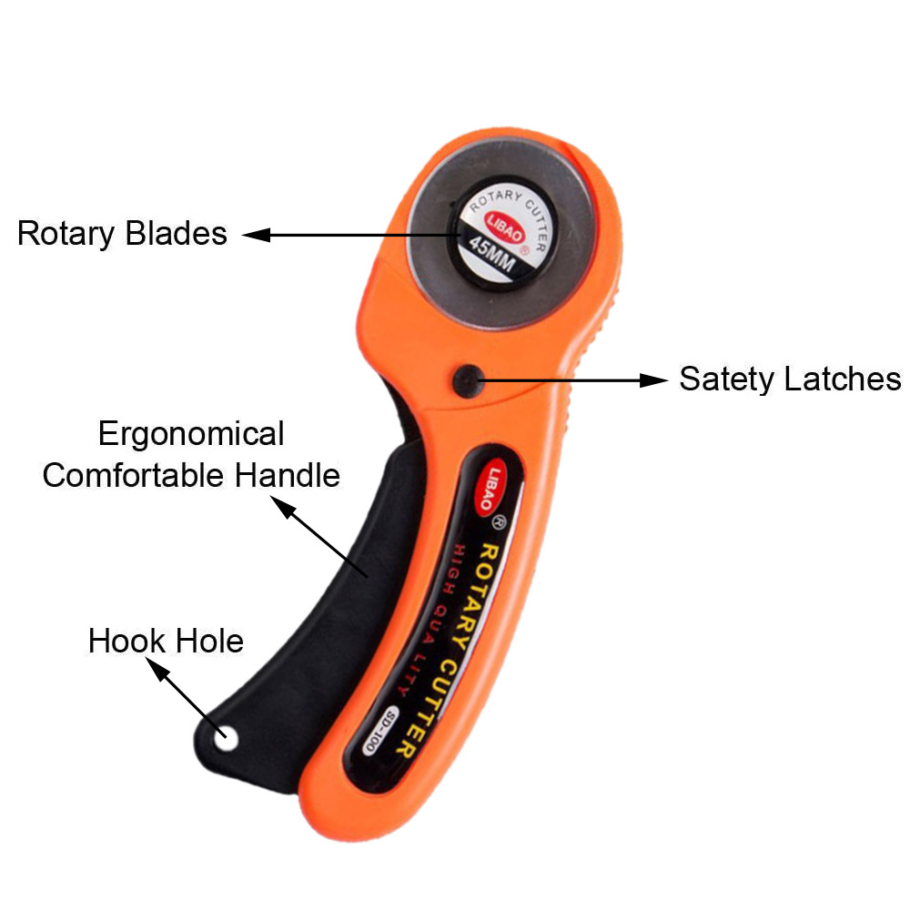 Lames de coupe rotatives de 45 - Rotary Cutter For Fabric 45Mm avis et prix
