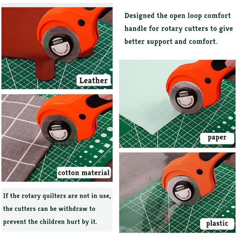 Lames de coupe rotatives de 45 - Rotary Cutter For Fabric 45Mm avis et prix