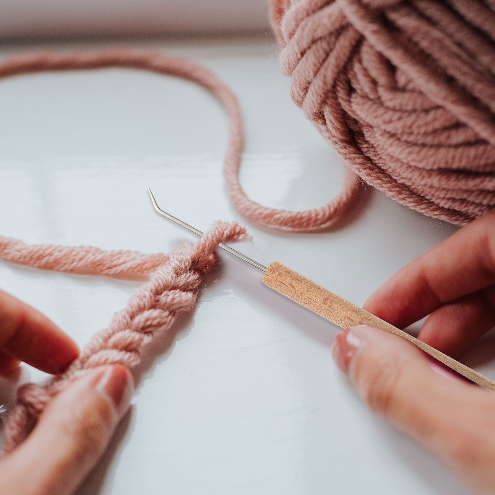 Crochets à crochet avec manche - Wooden Crochet Hooks Ergonomic Handle avis et prix