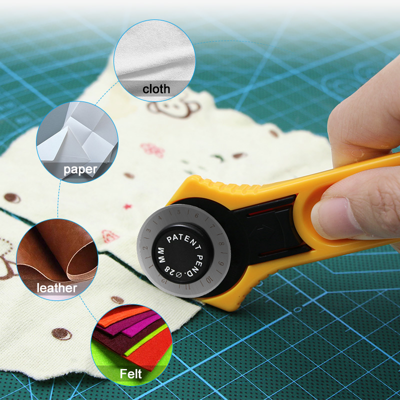 Coupeur rotatif 28mm /45mm, ro - Rotary Cutter For Fabric 45Mm avis et prix