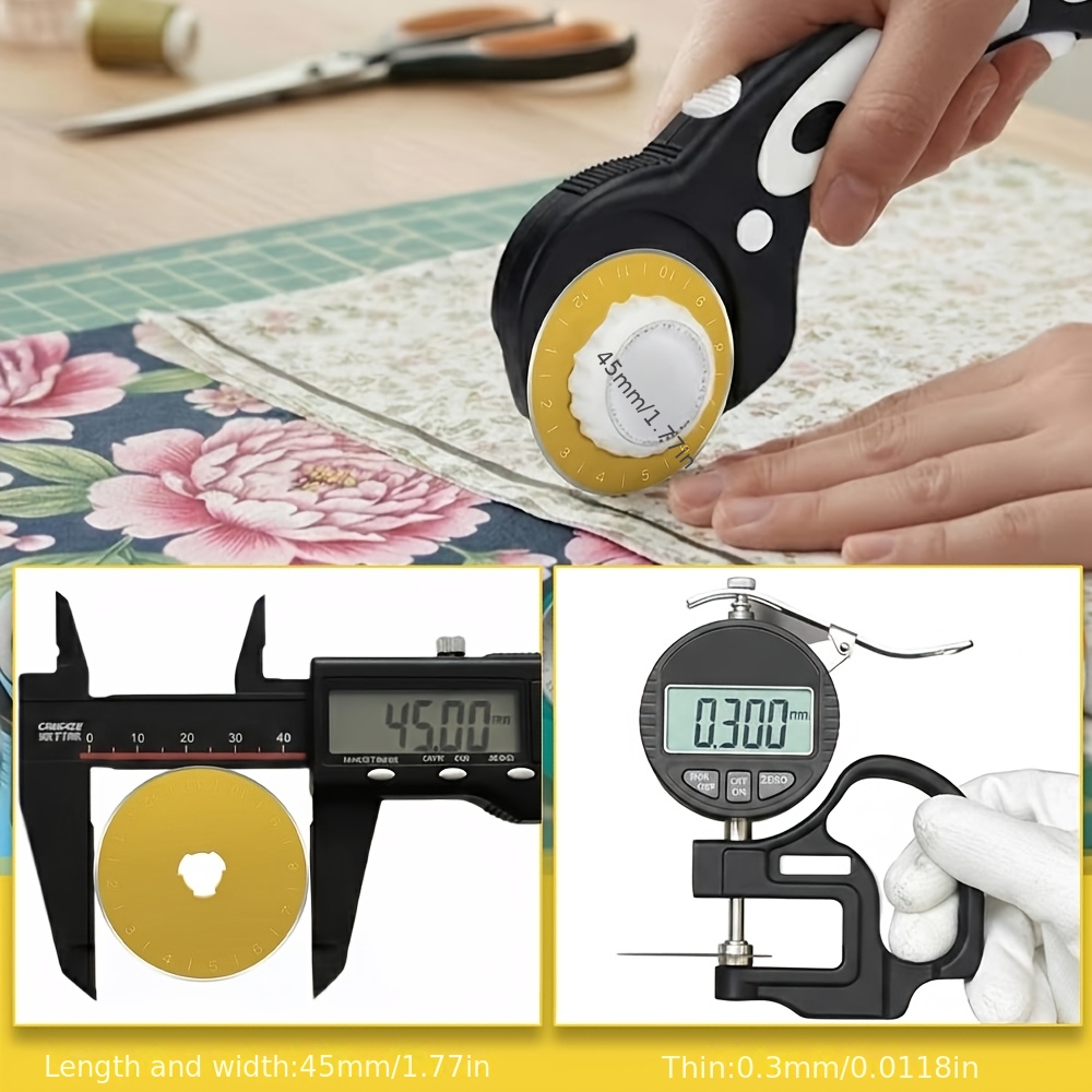 Lames de coupe rotatives revêt - Rotary Cutter For Fabric 45Mm avis et prix